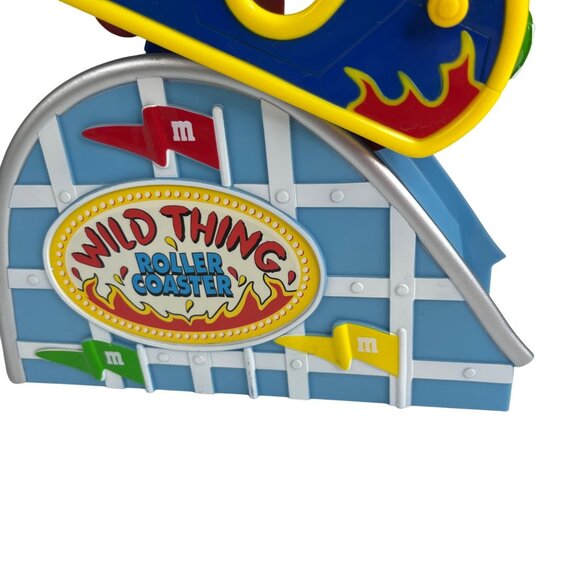 M&Ms Wild Thing Roller Coaster Candy Dispenser Collectible Plastic Fun Design - Picture 9 of 10
